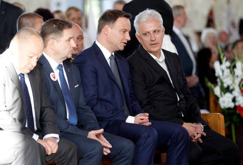 Celebration of the 35th Anniversary of the Jastrzebie Agreement. Jastrzebie-Zdroj. 03.09.2015