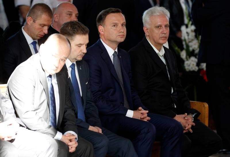Celebration of the 35th Anniversary of the Jastrzebie Agreement. Jastrzebie-Zdroj. 03.09.2015