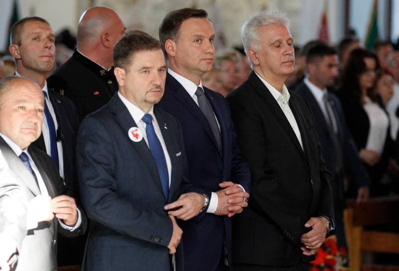 Celebration of the 35th Anniversary of the Jastrzebie Agreement. Jastrzebie-Zdroj. 03.09.2015