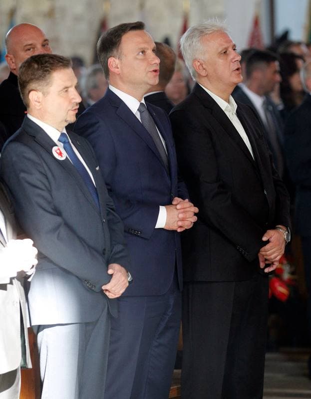 Celebration of the 35th Anniversary of the Jastrzebie Agreement. Jastrzebie-Zdroj. 03.09.2015