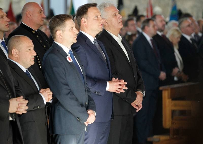 Celebration of the 35th Anniversary of the Jastrzebie Agreement. Jastrzebie-Zdroj. 03.09.2015