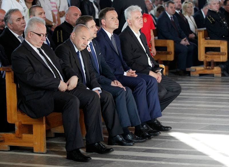 Celebration of the 35th Anniversary of the Jastrzebie Agreement. Jastrzebie-Zdroj. 03.09.2015