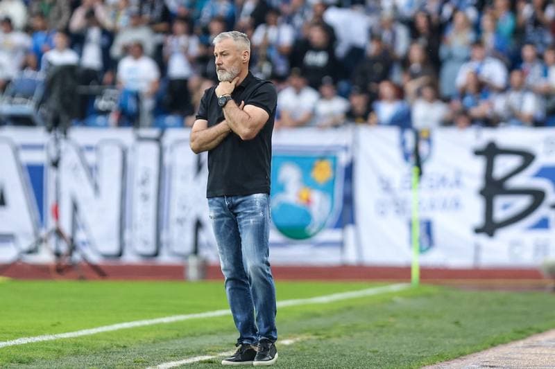 Football. Chance Liga. Banik Ostrava - Sigma Olomouc. 03.05.2025