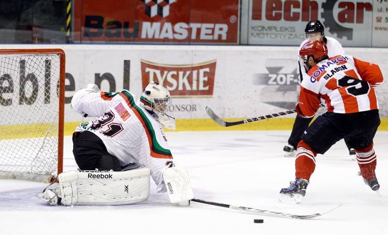 Ice Hockey. Superpuchar Polski. GKS Tychy - Cracovia Krakow. 04.09.2015