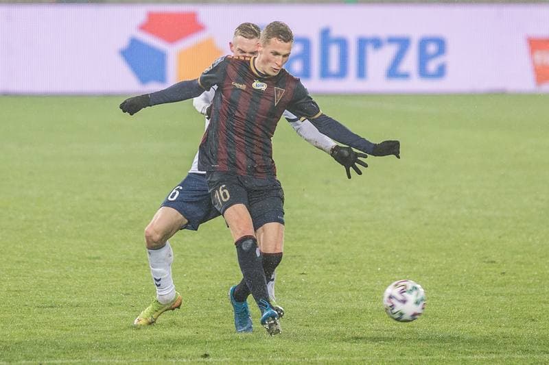 Football. PKO BP Ekstraklasa. Gornik Zabrze - Pogon Szczecin. 27.11.2020