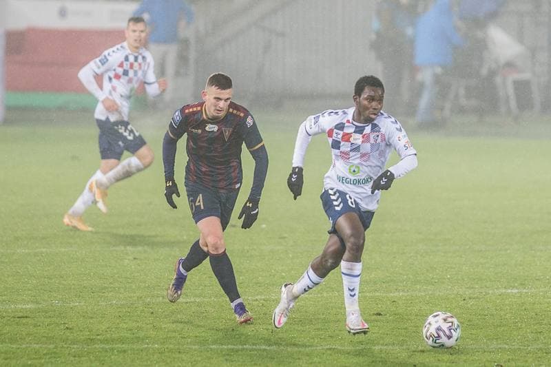 Football. PKO BP Ekstraklasa. Gornik Zabrze - Pogon Szczecin. 27.11.2020