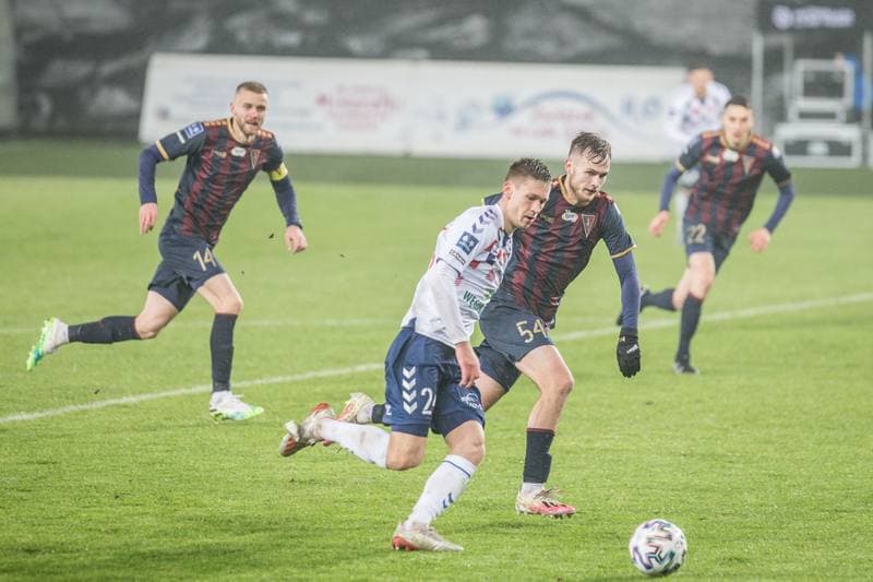 Football. PKO BP Ekstraklasa. Gornik Zabrze - Pogon Szczecin. 27.11.2020