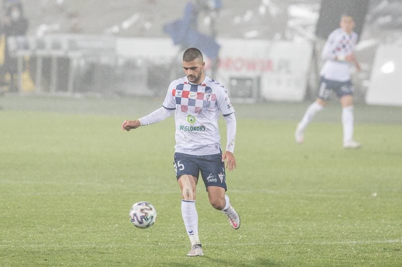 Football. PKO BP Ekstraklasa. Gornik Zabrze - Pogon Szczecin. 27.11.2020