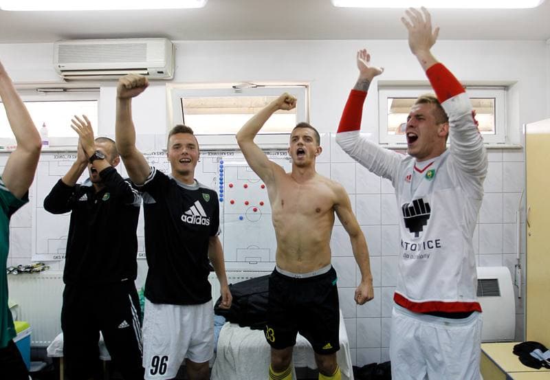 Football. Polish First League. GKS Belchatow - GKS Katowice. 05.09.2015