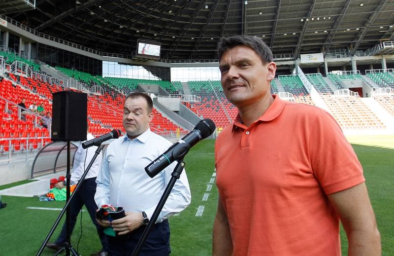 Football. Poland. Press Conference. 30.07.2015