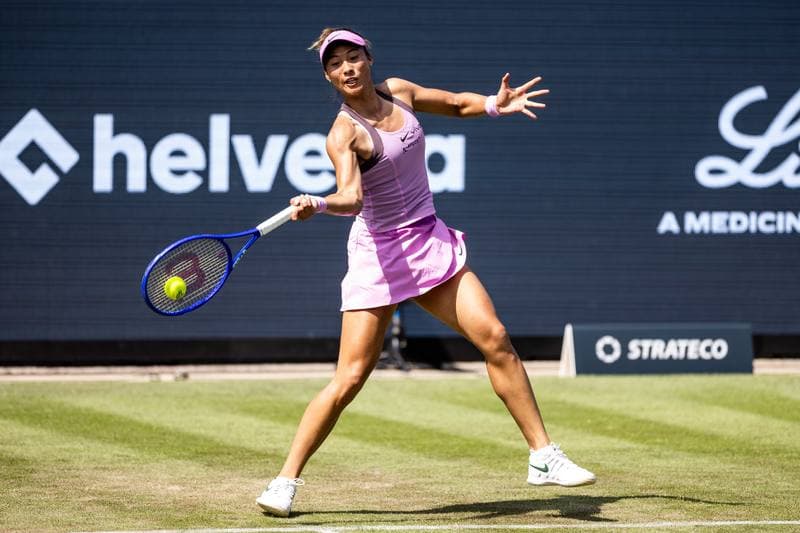 Tennis. Bad Homburg Open. Solana Sierra - Qinwen Zheng. 22.06.2026