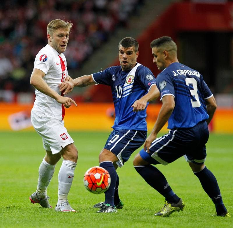 Football. UEFA Euro Qualifiers. Poland - Gibraltar. 07.09.2015