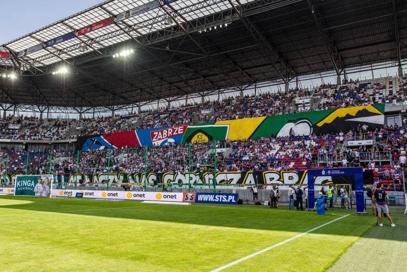 Football. PKO BP Ekstraklasa. Gornik Zabrze - Korona Kielce. 25.08.2019