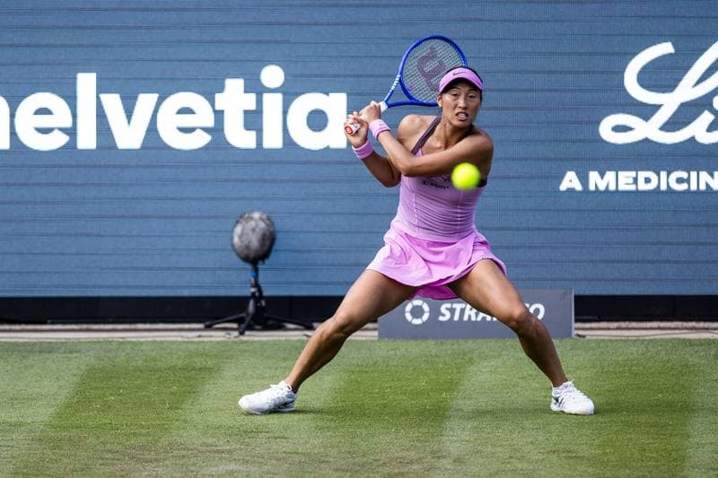 Tennis. Bad Homburg Open. Solana Sierra - Qinwen Zheng. 22.06.2026