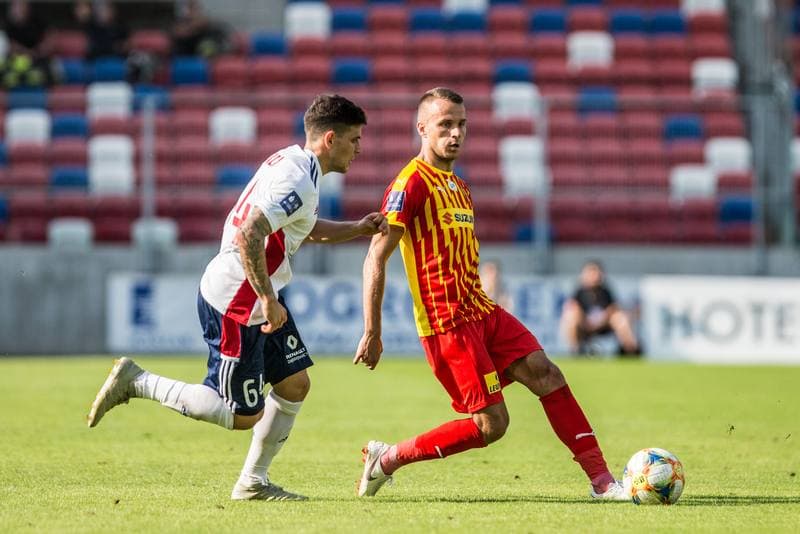 Football. PKO BP Ekstraklasa. Gornik Zabrze - Korona Kielce. 25.08.2019