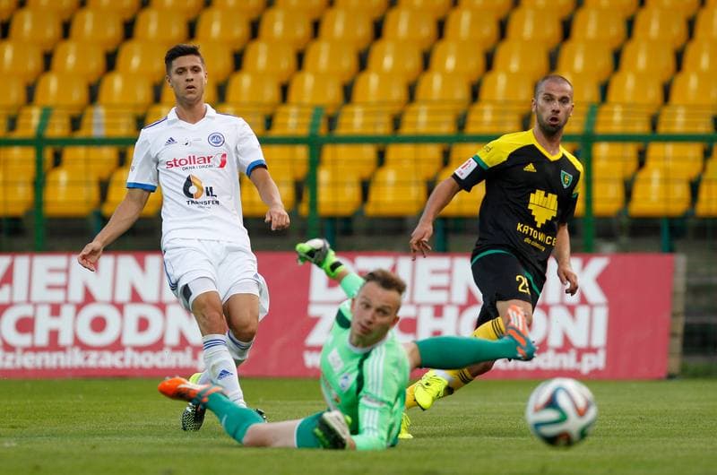 Football. I Liga. GKS Katowice - Wigry Suwalki. 01.08.2015