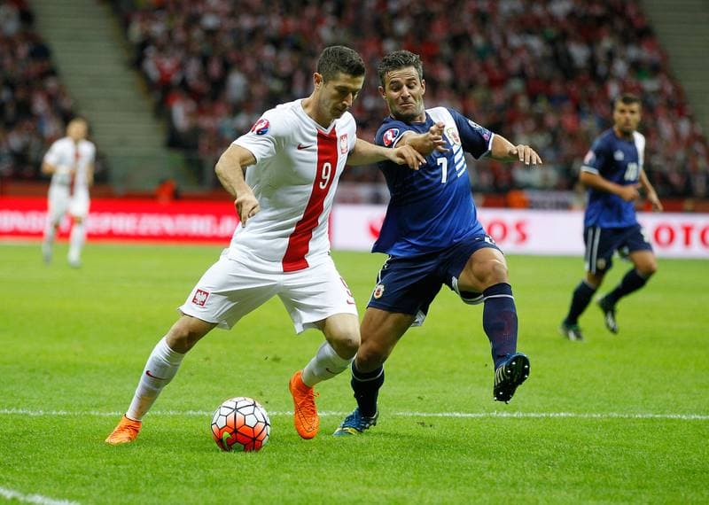 Football. UEFA Euro Qualifiers. Poland - Gibraltar. 07.09.2015