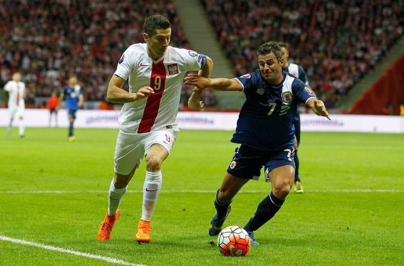 Football. UEFA Euro Qualifiers. Poland - Gibraltar. 07.09.2015