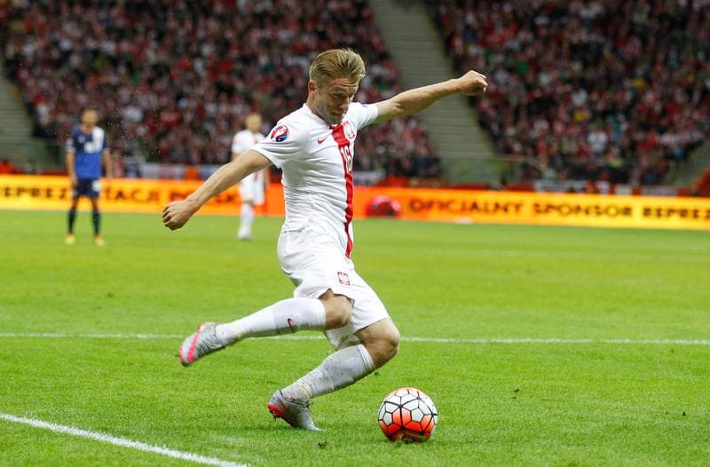 Football. UEFA Euro Qualifiers. Poland - Gibraltar. 07.09.2015