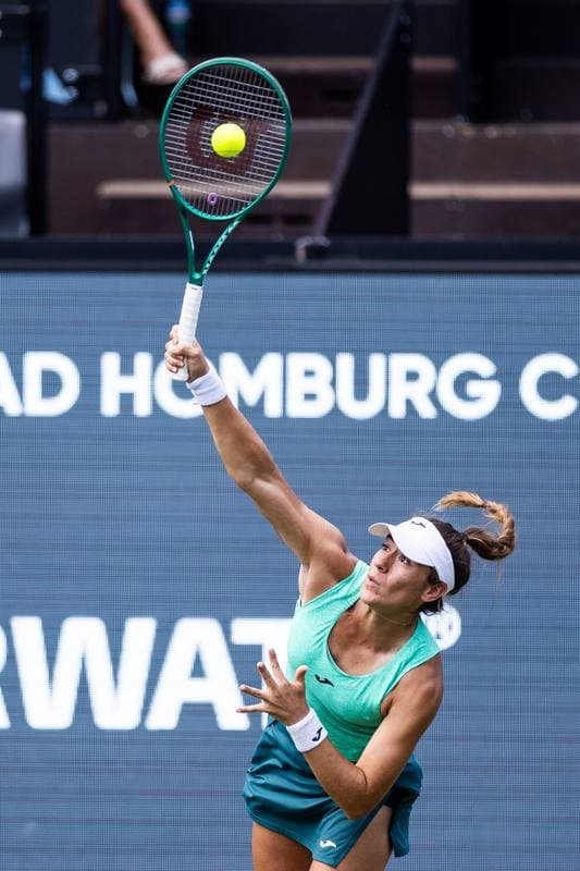 Tennis. Bad Homburg Open. Solana Sierra - Qinwen Zheng. 22.06.2026