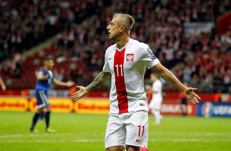 Football. UEFA Euro Qualifiers. Poland - Gibraltar. 07.09.2015