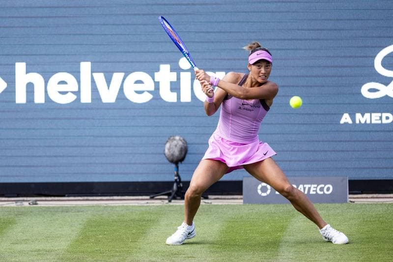 Tennis. Bad Homburg Open. Solana Sierra - Qinwen Zheng. 22.06.2026