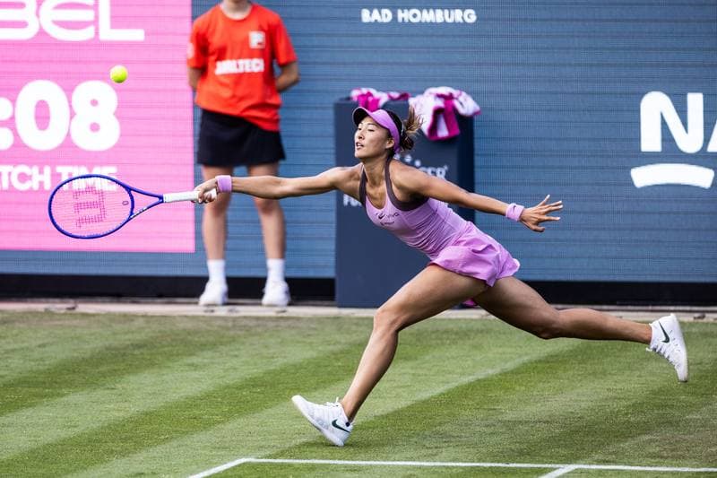 Tennis. Bad Homburg Open. Solana Sierra - Qinwen Zheng. 22.06.2026