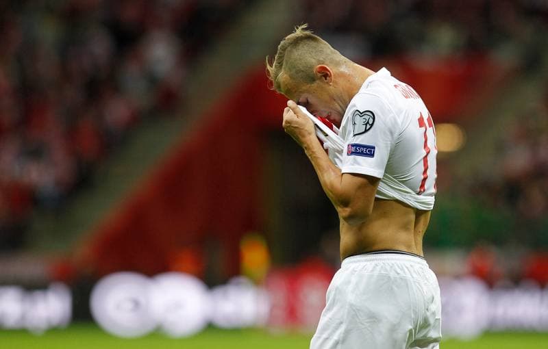 Football. UEFA Euro Qualifiers. Poland - Gibraltar. 07.09.2015
