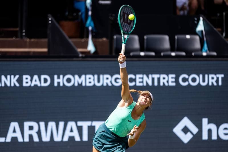 Tennis. Bad Homburg Open. Solana Sierra - Qinwen Zheng. 22.06.2026