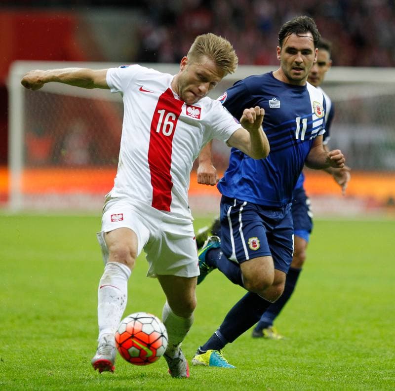 Football. UEFA Euro Qualifiers. Poland - Gibraltar. 07.09.2015