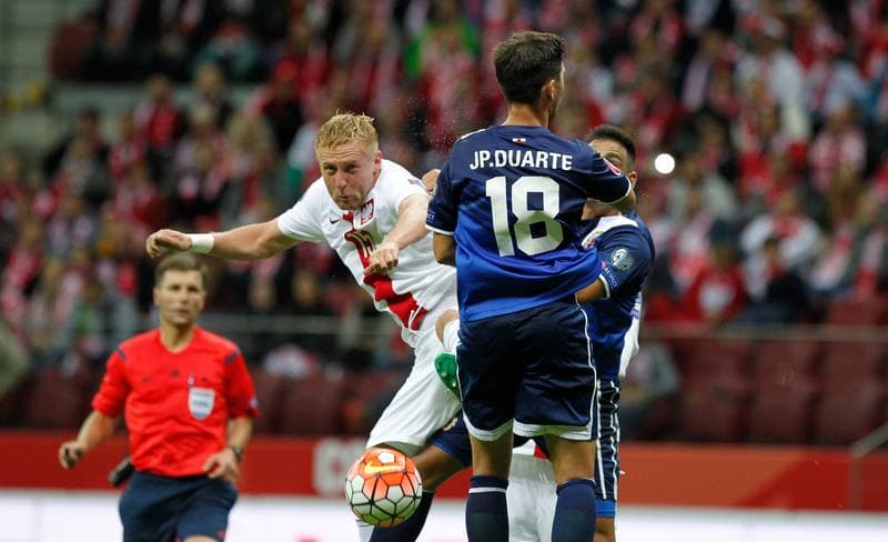 Football. UEFA Euro Qualifiers. Poland - Gibraltar. 07.09.2015
