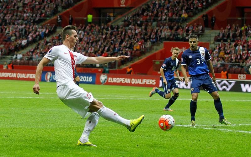 Football. UEFA Euro Qualifiers. Poland - Gibraltar. 07.09.2015