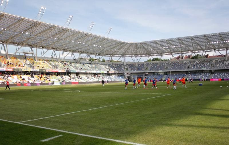 Football. T-Mobile Ekstraklasa. Podbeskidzie Bielsko Biala - Cracovia Krakow. 29.05.2015