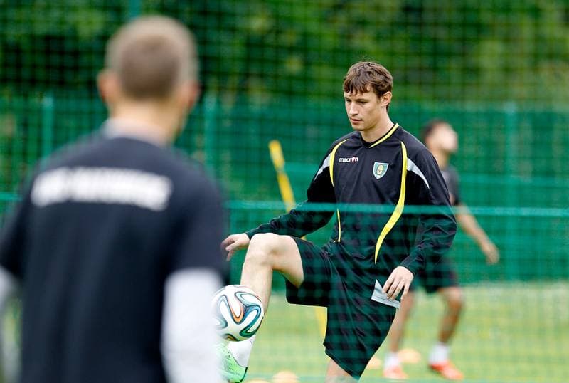 Football. GKS Katowice. Training. 28.05.2015
