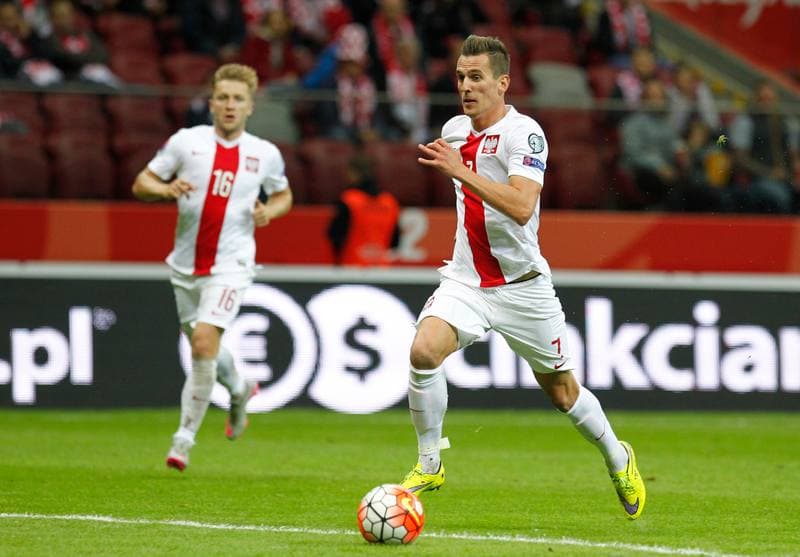 Football. UEFA Euro Qualifiers. Poland - Gibraltar. 07.09.2015