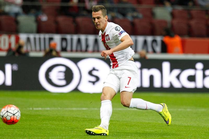Football. UEFA Euro Qualifiers. Poland - Gibraltar. 07.09.2015