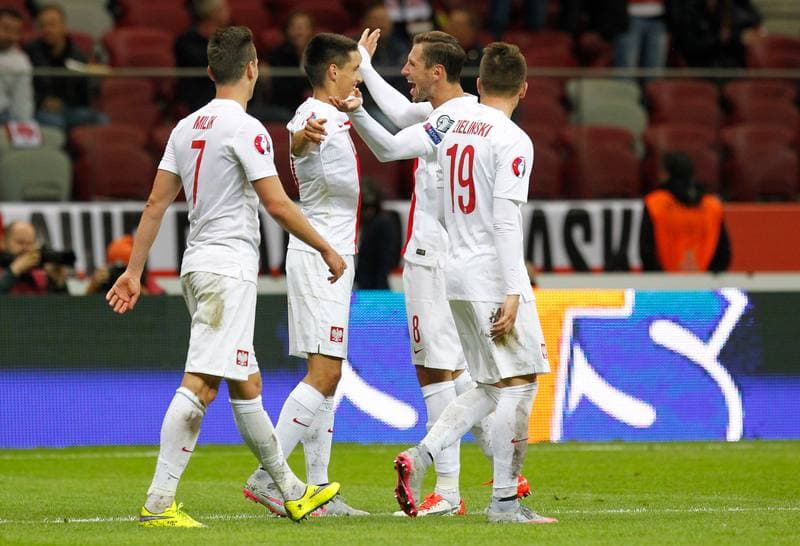 Football. UEFA Euro Qualifiers. Poland - Gibraltar. 07.09.2015