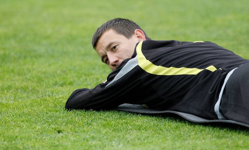 Football. GKS Katowice. Training. 28.05.2015