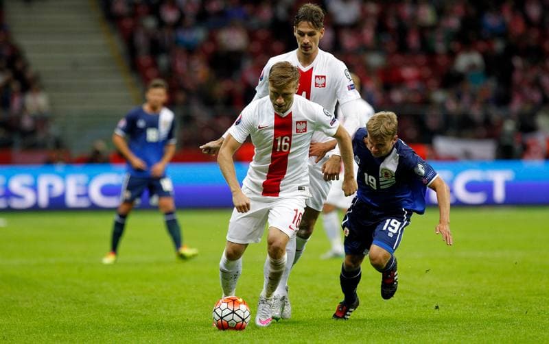 Football. UEFA Euro Qualifiers. Poland - Gibraltar. 07.09.2015