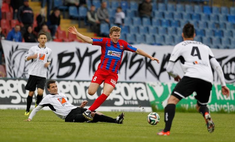 Football. III Liga Opolsko Slaska. Polonia Bytom - Szombierki Bytom. 27.05.2015