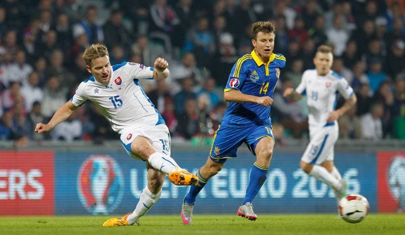 Football. UEFA Euro 2016 Qualifiers. Slovakia - Ukraine. 08.09.2015