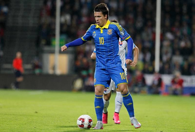 Football. UEFA Euro 2016 Qualifiers. Slovakia - Ukraine. 08.09.2015