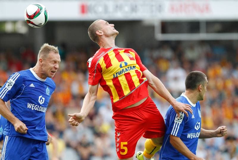 Football. PKO BP Ekstraklasa. Korona Kielce - Ruch Chorzow. 03.08.2015