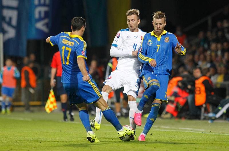 Football. UEFA Euro 2016 Qualifiers. Slovakia - Ukraine. 08.09.2015