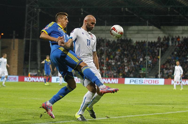 Football. UEFA Euro 2016 Qualifiers. Slovakia - Ukraine. 08.09.2015
