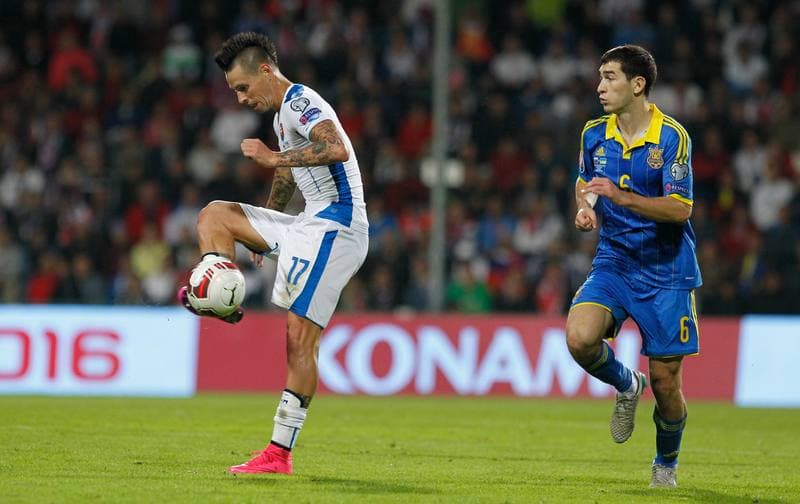 Football. UEFA Euro 2016 Qualifiers. Slovakia - Ukraine. 08.09.2015