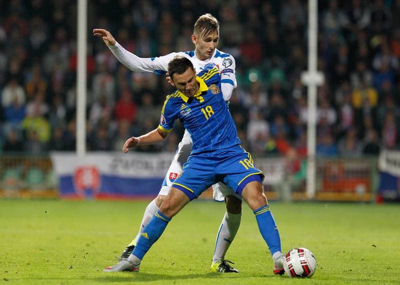 Football. UEFA Euro 2016 Qualifiers. Slovakia - Ukraine. 08.09.2015