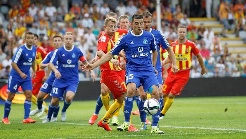 Football. PKO BP Ekstraklasa. Korona Kielce - Ruch Chorzow. 03.08.2015