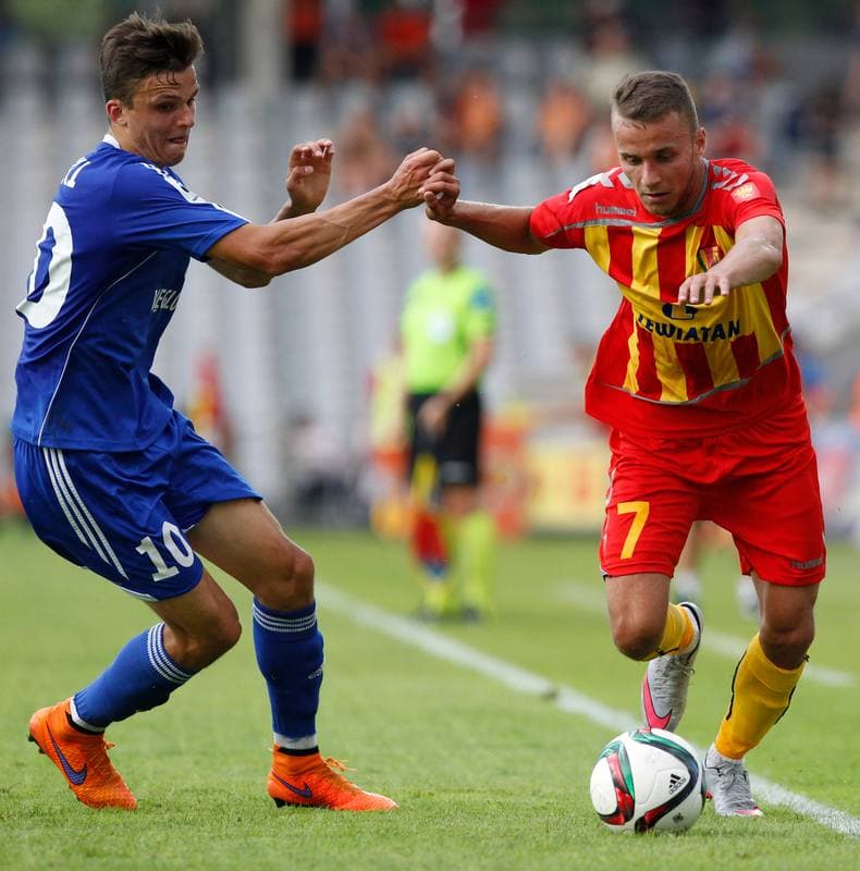 Football. PKO BP Ekstraklasa. Korona Kielce - Ruch Chorzow. 03.08.2015