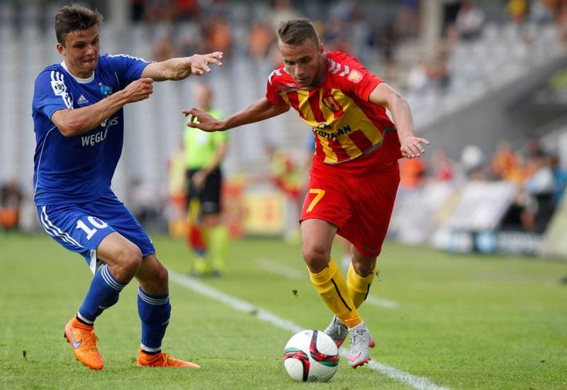 Football. PKO BP Ekstraklasa. Korona Kielce - Ruch Chorzow. 03.08.2015